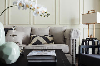 105平现代英伦风格家沙发图片