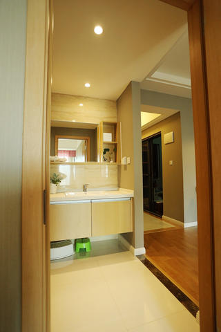北欧风格二居浴室柜图片