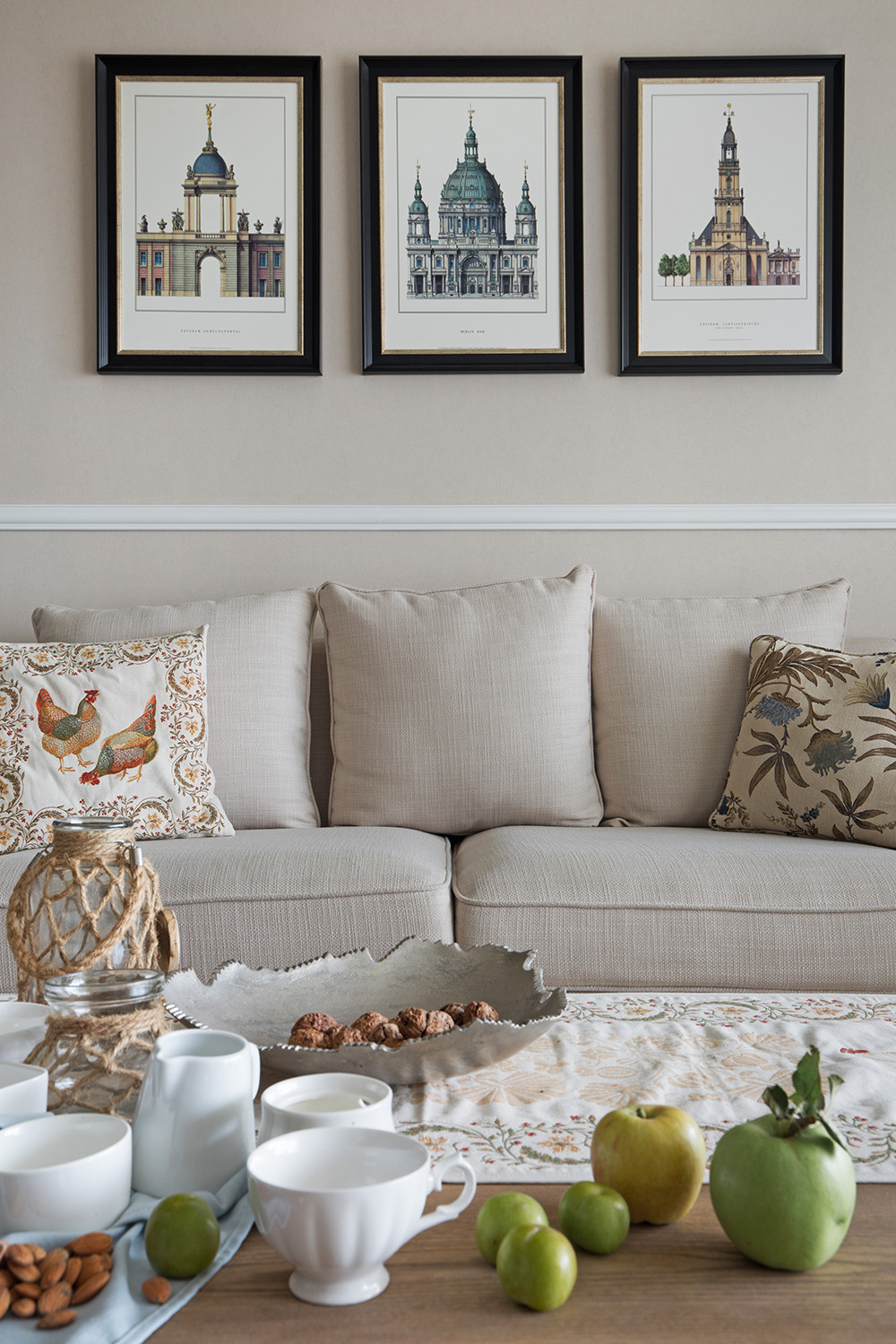 124平现代美式家沙发图片