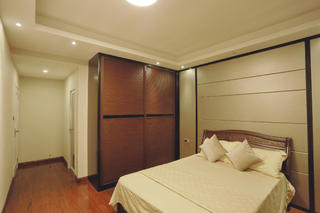 新中式风格三居卧室设计图