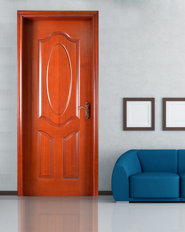 成都川王木门指接实木烤漆卧室门ck33-1