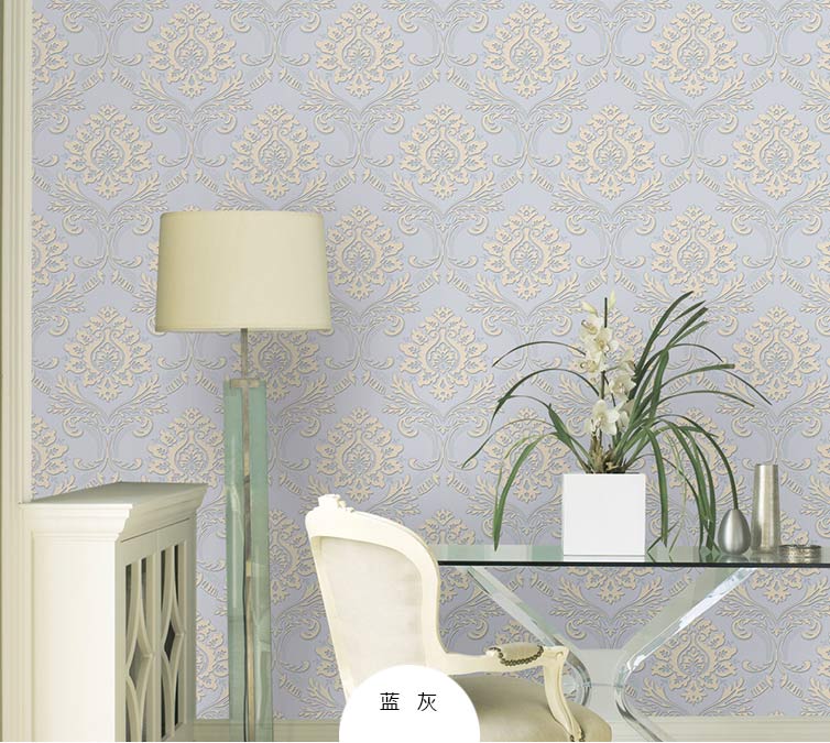 爱舍墙纸 锦绣系列 无纺墙纸 客厅书房卧室电视3d背景壁