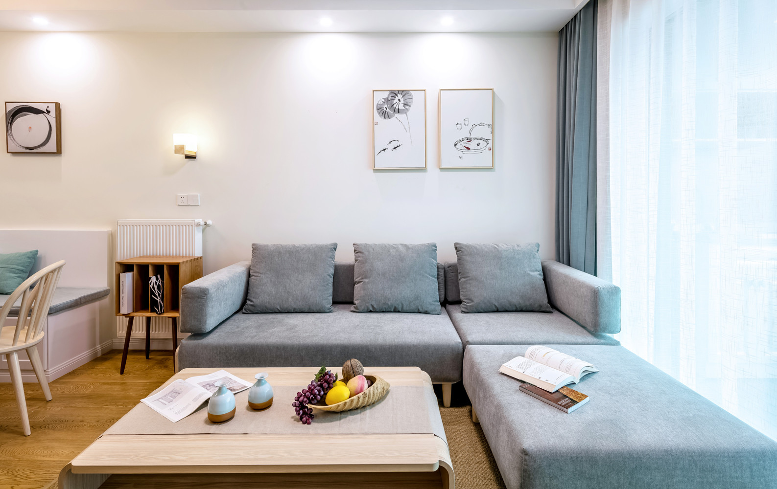 二居室日式风格家沙发图片