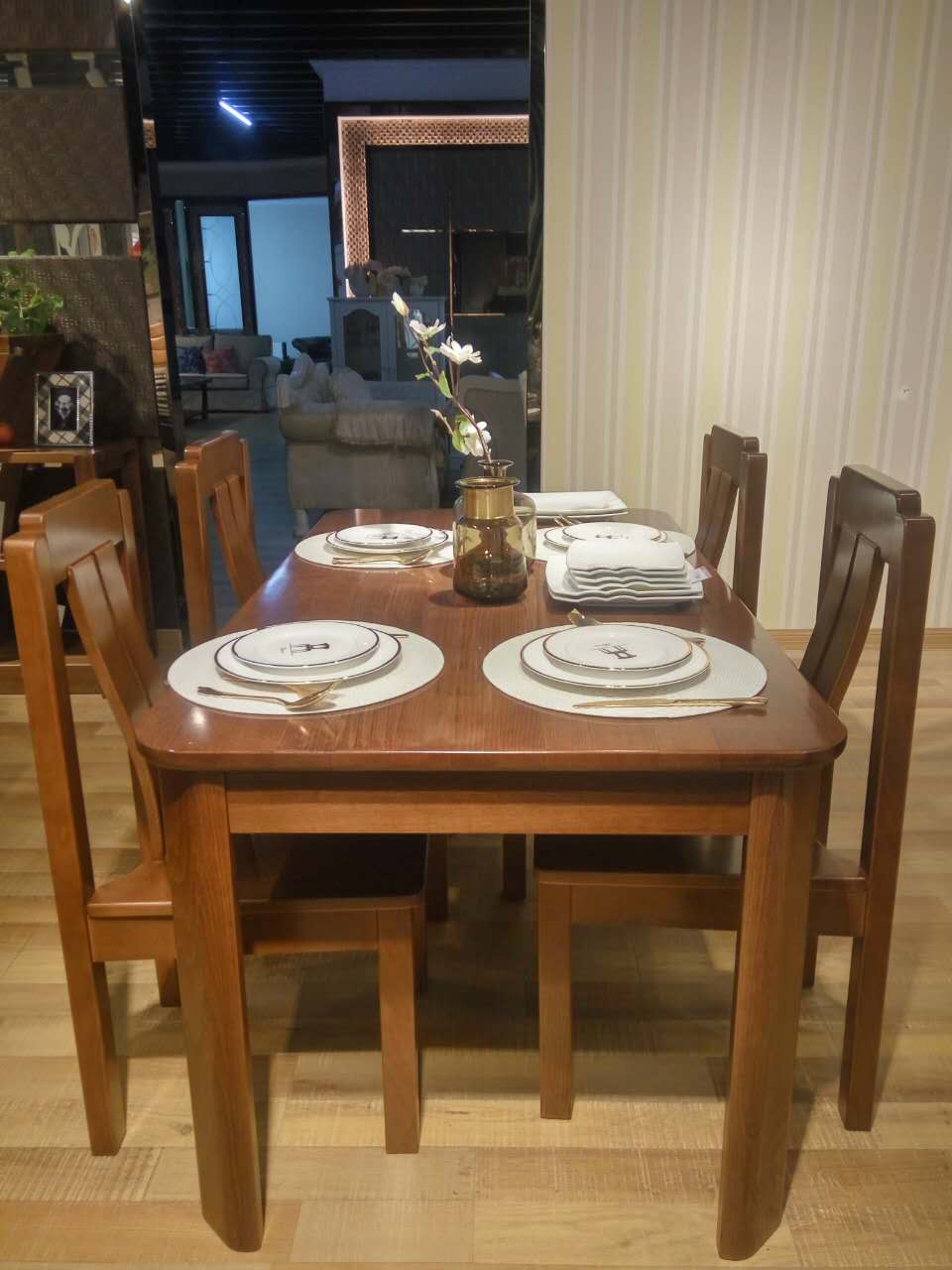 瑞丰家具 615#榉木大床