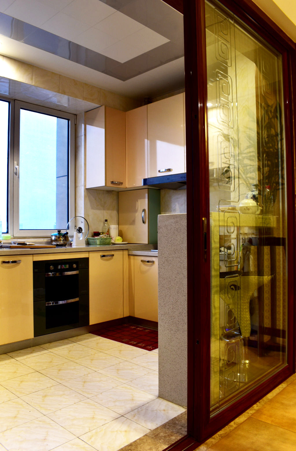 160平米中式风格装修厨房图片