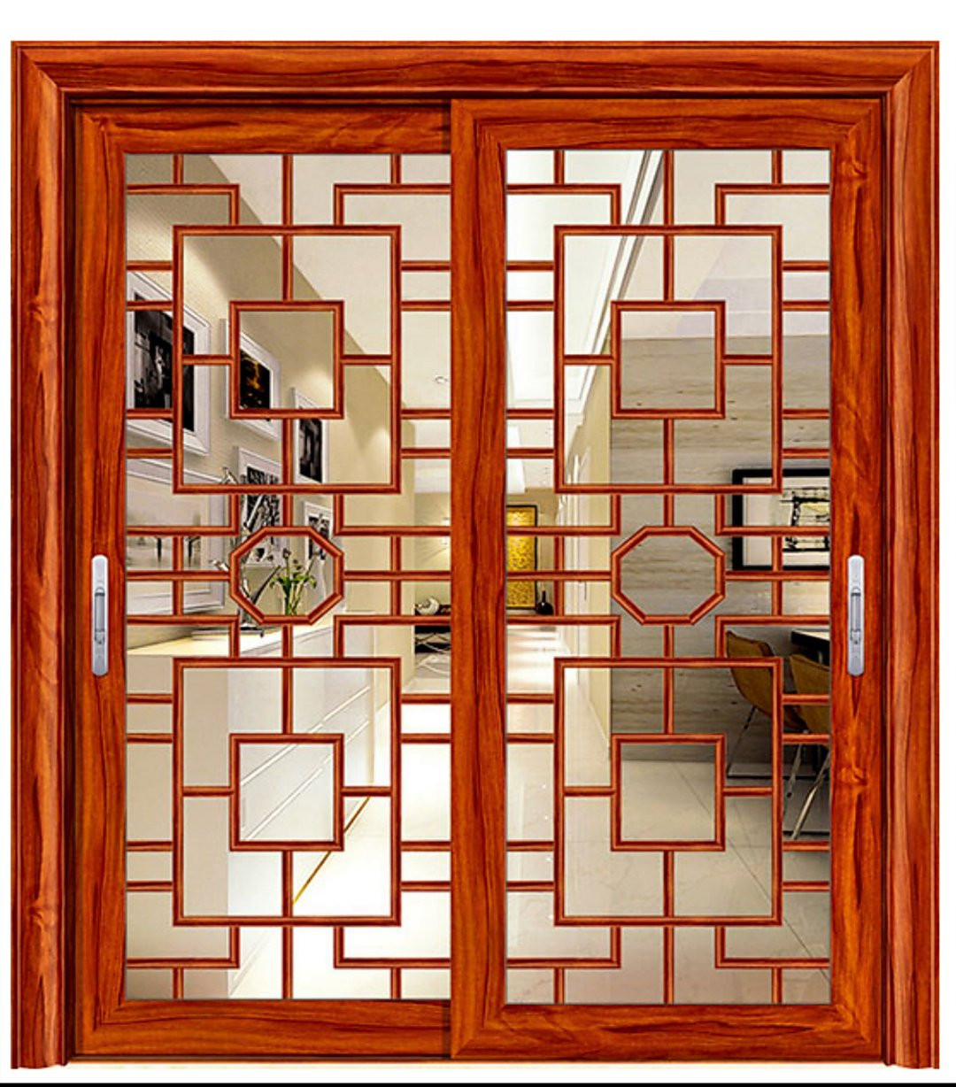 都市沐门窗 [17034] 1.6厚 中式风格 推拉门