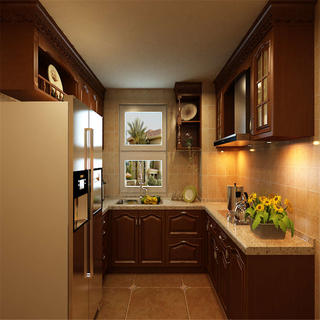 195平中式装修厨房欣赏图