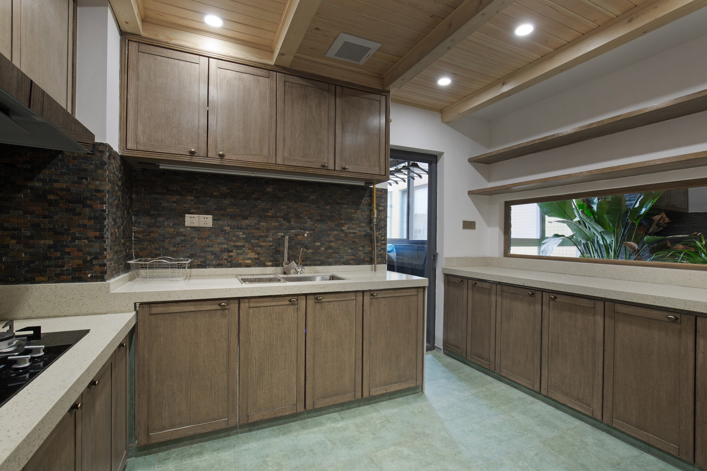 150平中式风格家厨房设计图
