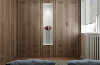 三居室现代简约之家衣柜装饰设计