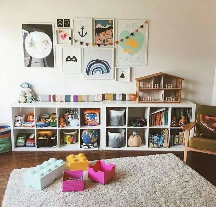 一组儿童房收纳参考我感觉各位大宝宝们也可以参考