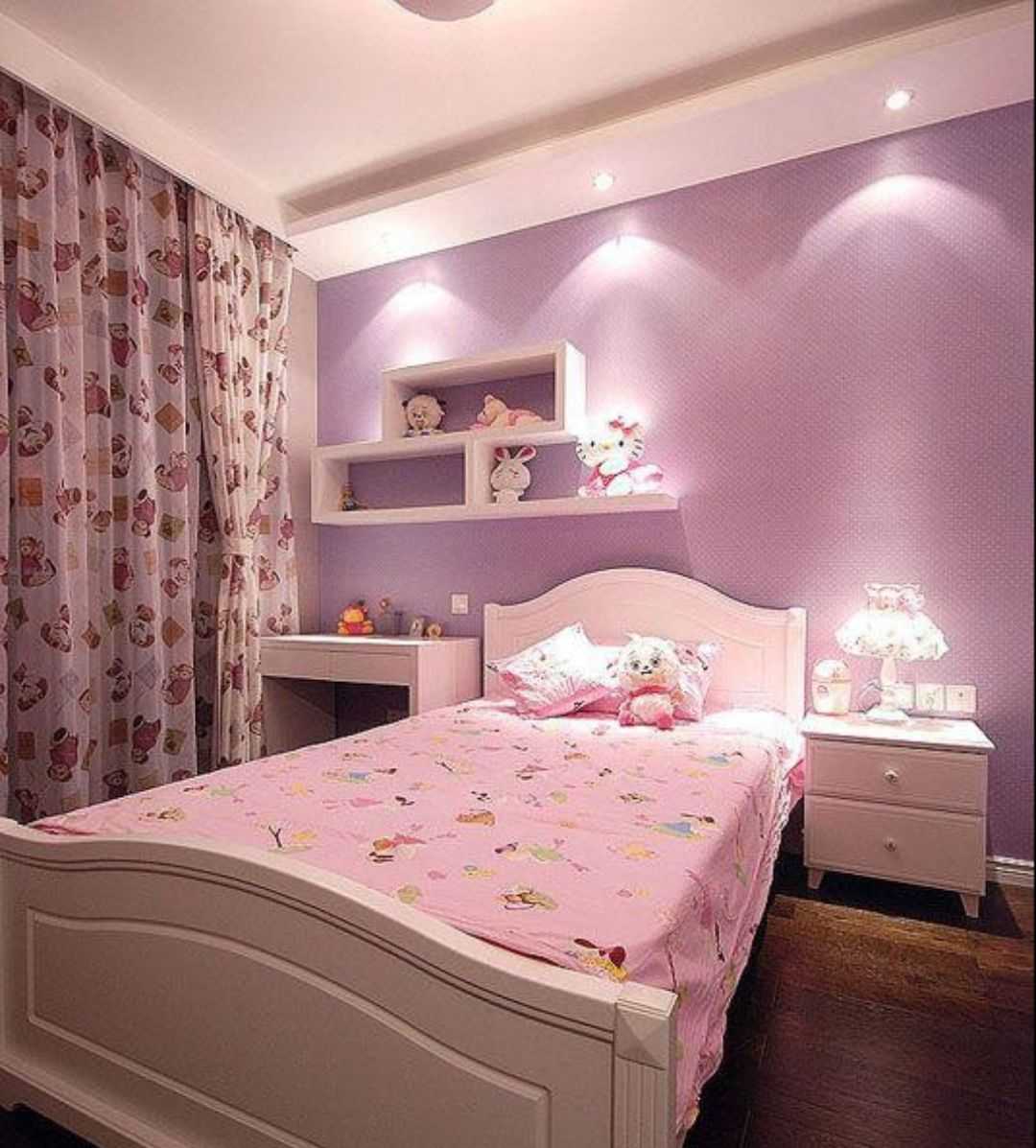 粉色房间真实图片
