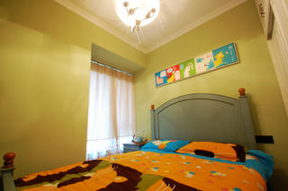 混搭多彩三居装修儿童房设计图