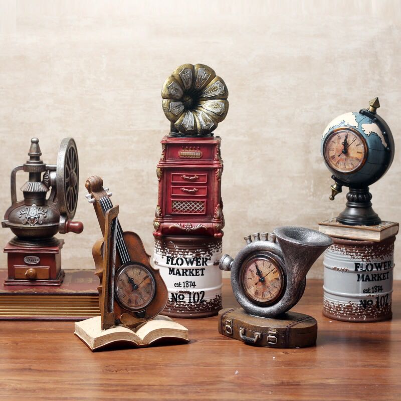 美式复古风做旧的小物件给你一个不一样的家