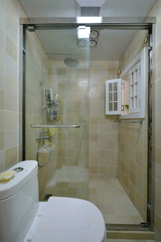 北欧二居室小户型装修淋浴房图片