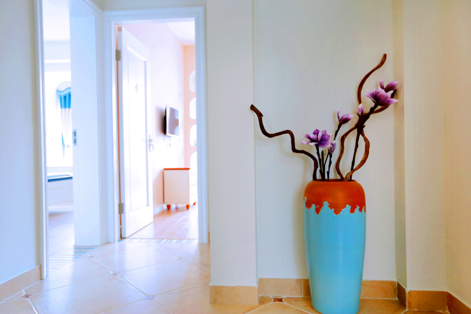 86平地中海风格家装饰花瓶图片