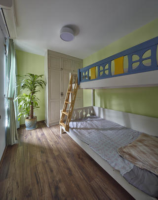 二居室美式之家儿童房设计图