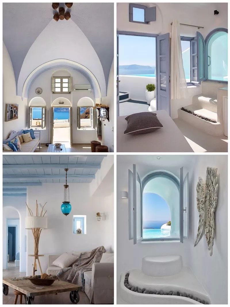 【装修风格-地中海】地中海风情,上帝蓝色之泪,忘忧人间天堂