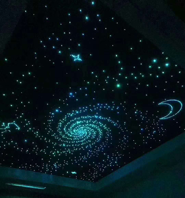 星空吊顶材料是什么及星空吊顶的做法