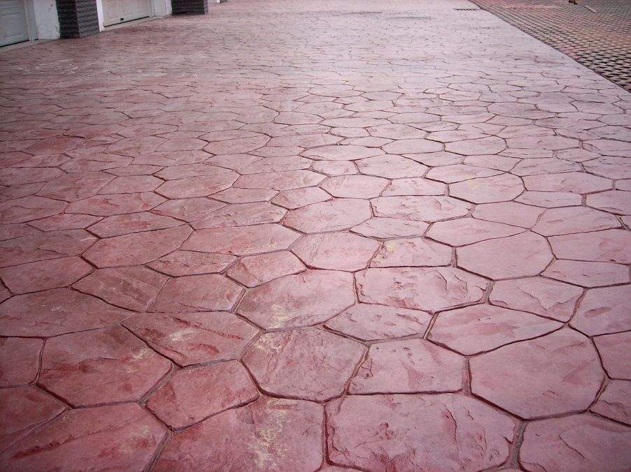 城市道路的艺术压膜地坪优点