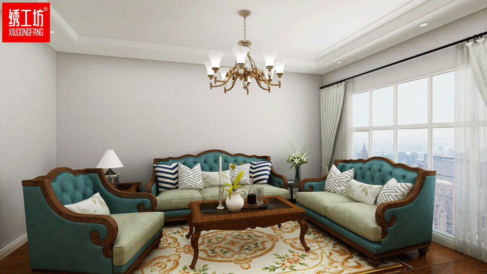 墙布绣工坊年迈的人房间如何布置