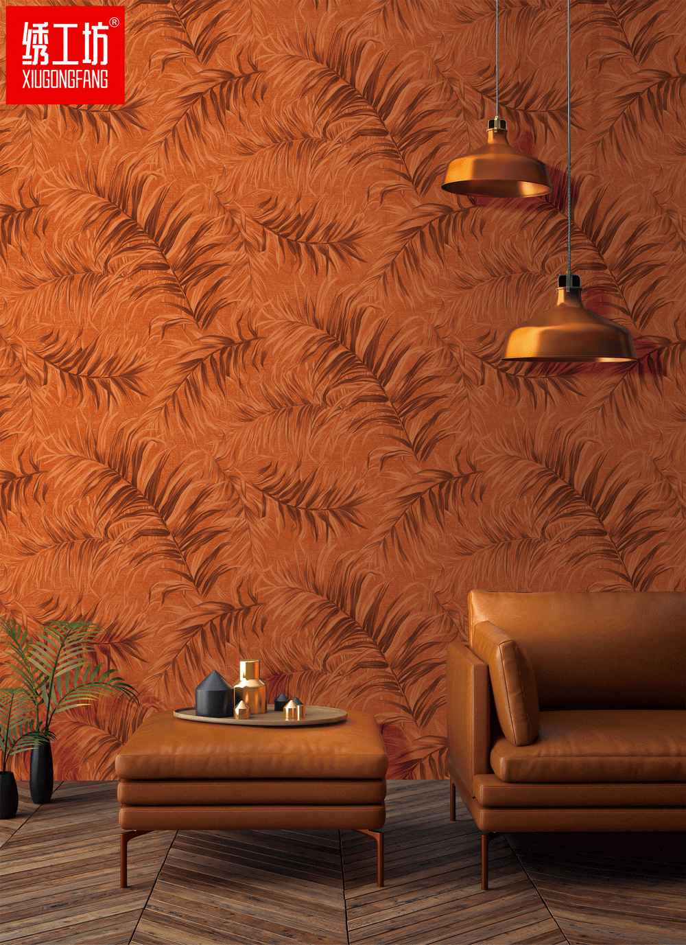 墙布绣工坊墙布的时装秀