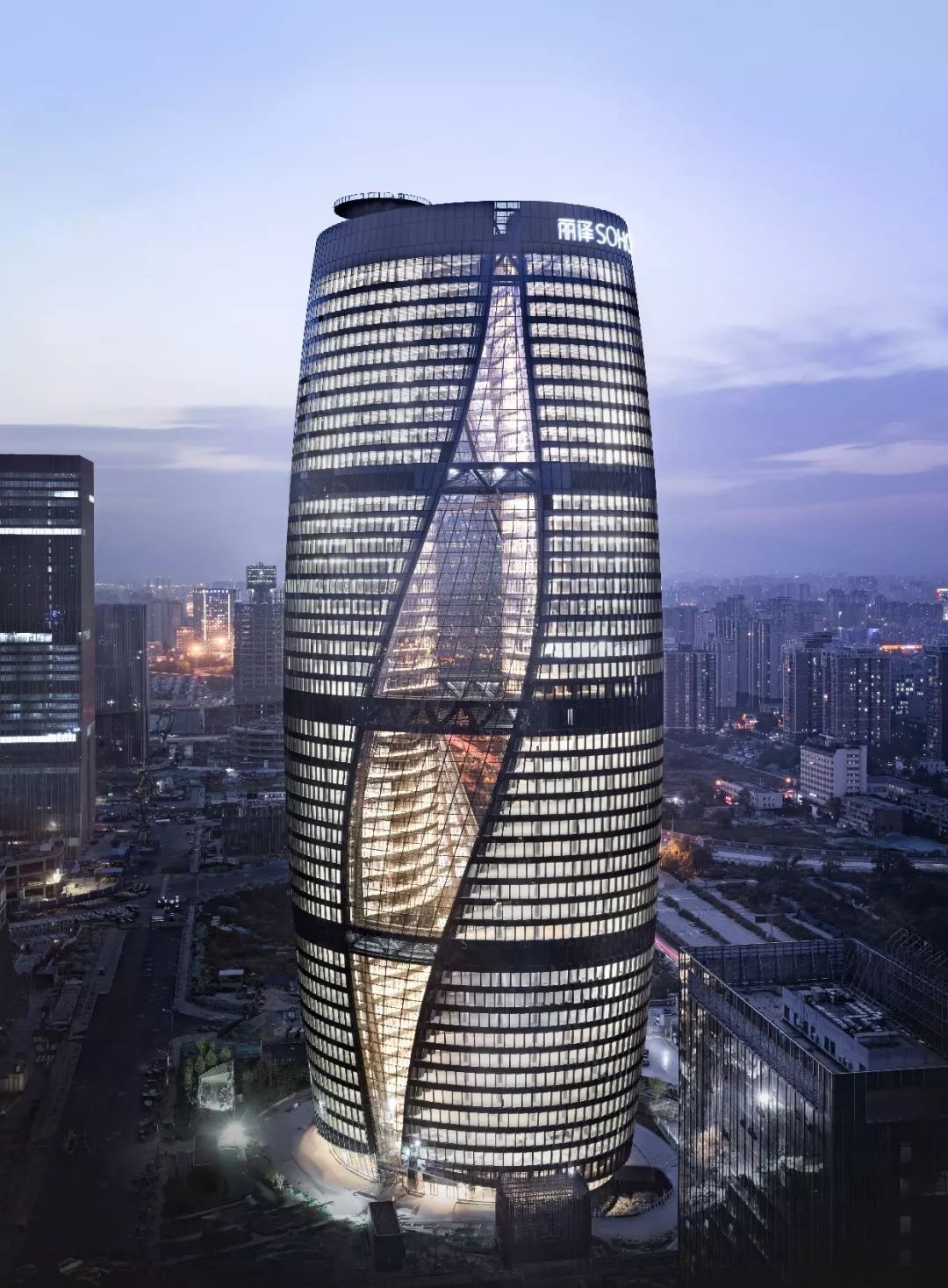 北京新地标丽泽soho来啦——全球最高中庭建筑,速来围观!