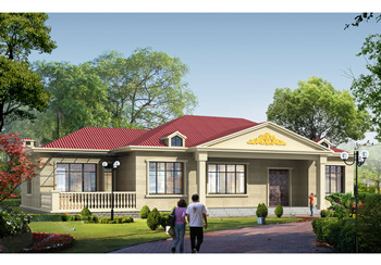 回来住上一段生活,今日我给大伙儿共享6款一层农村自建小型别墅整套