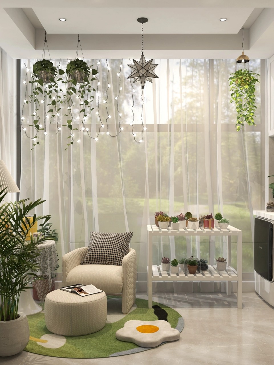 花园阳台这5个设计相当美观实用就像误入人间仙境