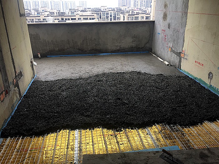 【帅帅少·中旅城仕公馆】地暖回填