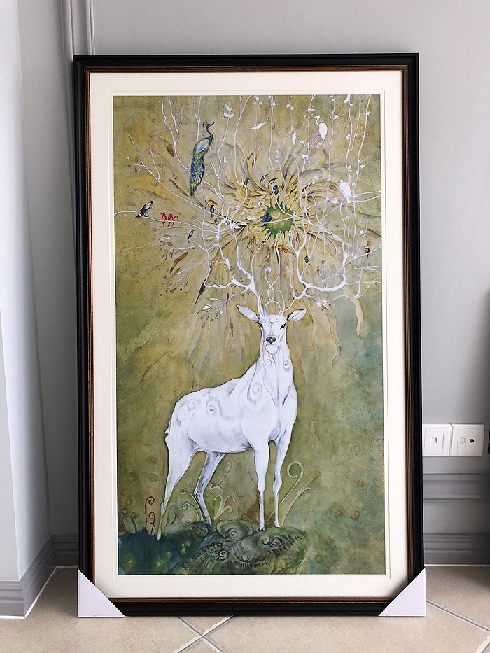 网购有人说这是一只七色鹿