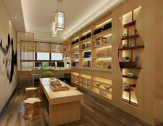 中式原木空间书房设计（二）