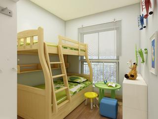北欧四居装修儿童房设计图