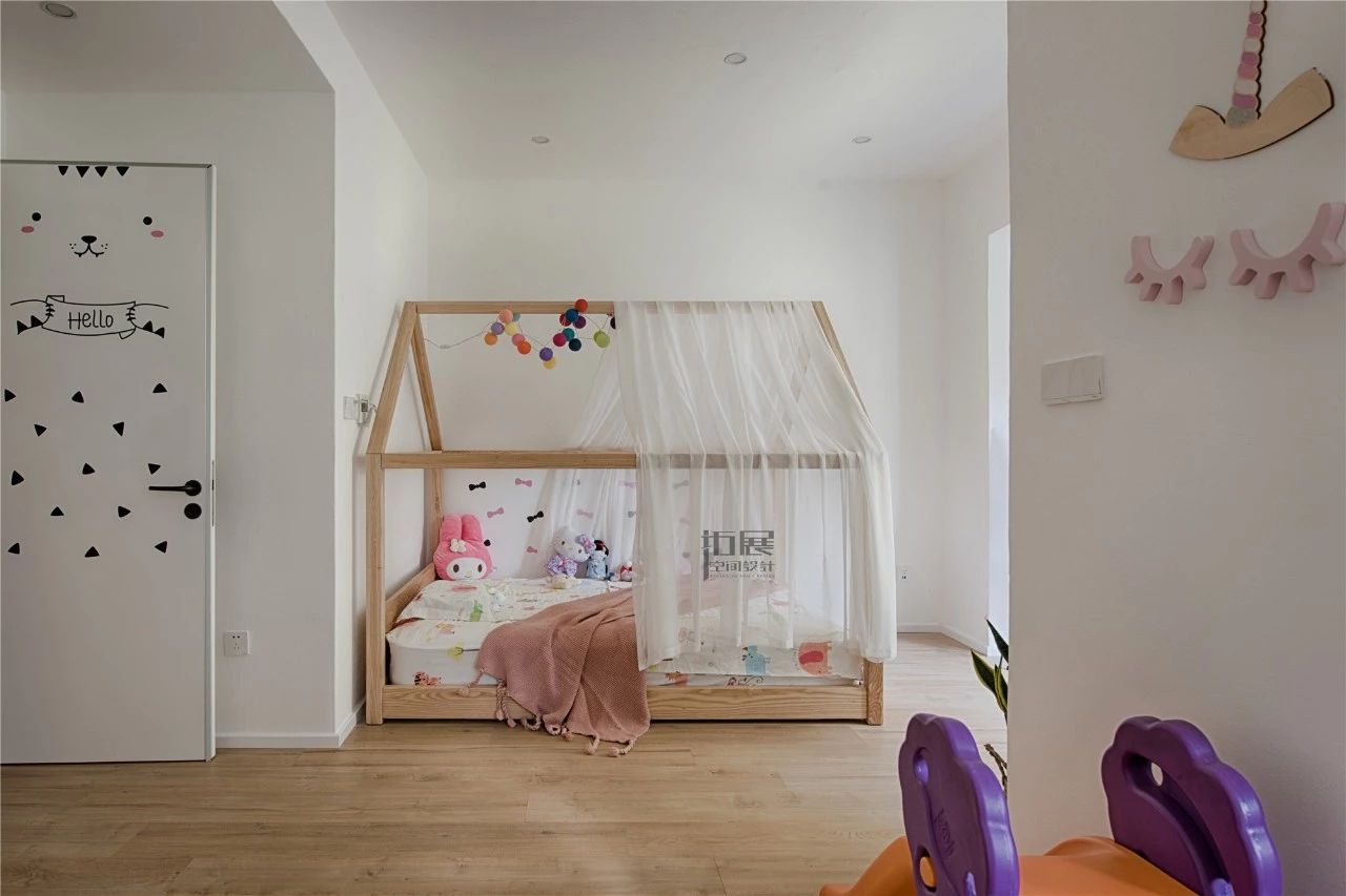 日式风格三居室儿童房装修效果图