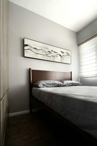 现代风格三居卧室装修效果图