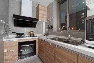 日式风格二居室厨房装修效果图