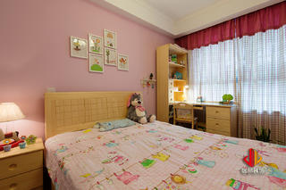 美式风格三居室儿童房装修效果图
