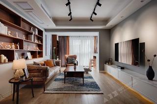 北欧风格二居室客厅装修效果图