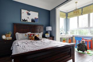 现代美式三居室儿童房装修效果图