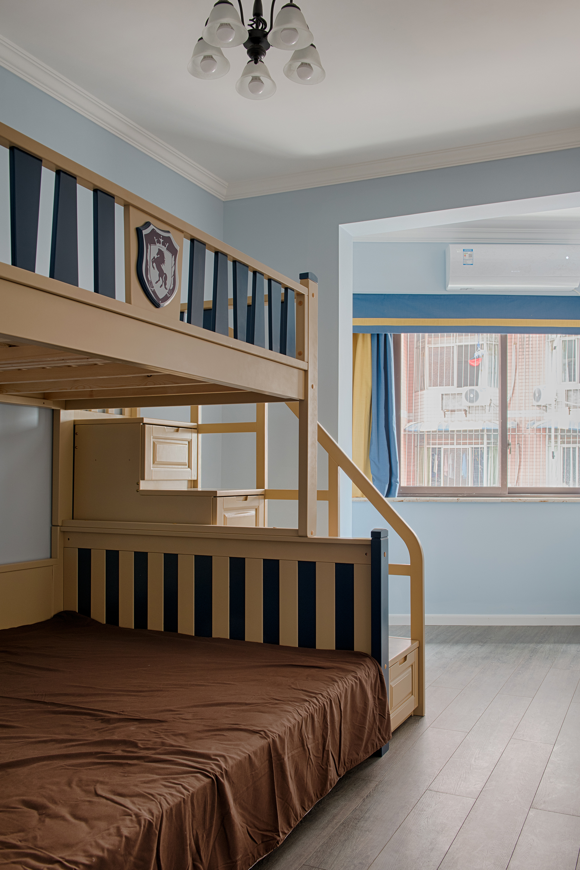 美式风格三居儿童房装修效果图