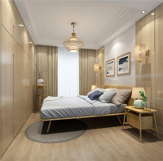 日式风格两居卧室装修效果图