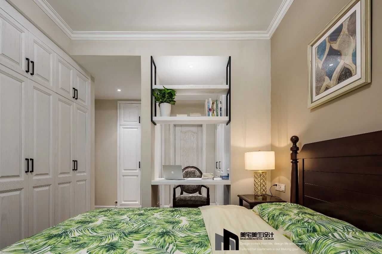 美式风格两居卧室装修效果图