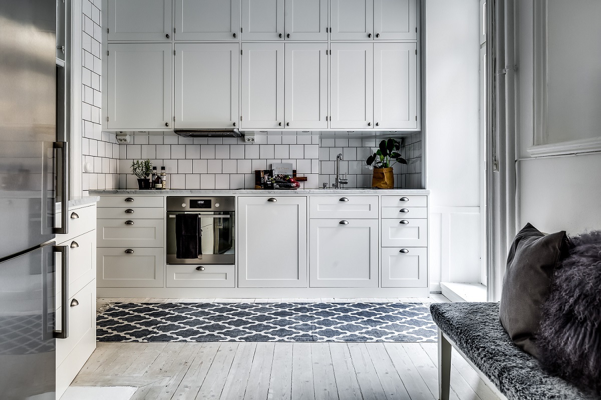 北欧两居室公寓厨房装修效果图