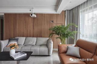 160平现代简约沙发背景墙装修效果图