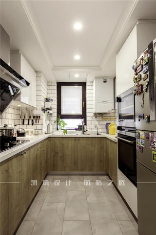 美式风两居室厨房装修效果图