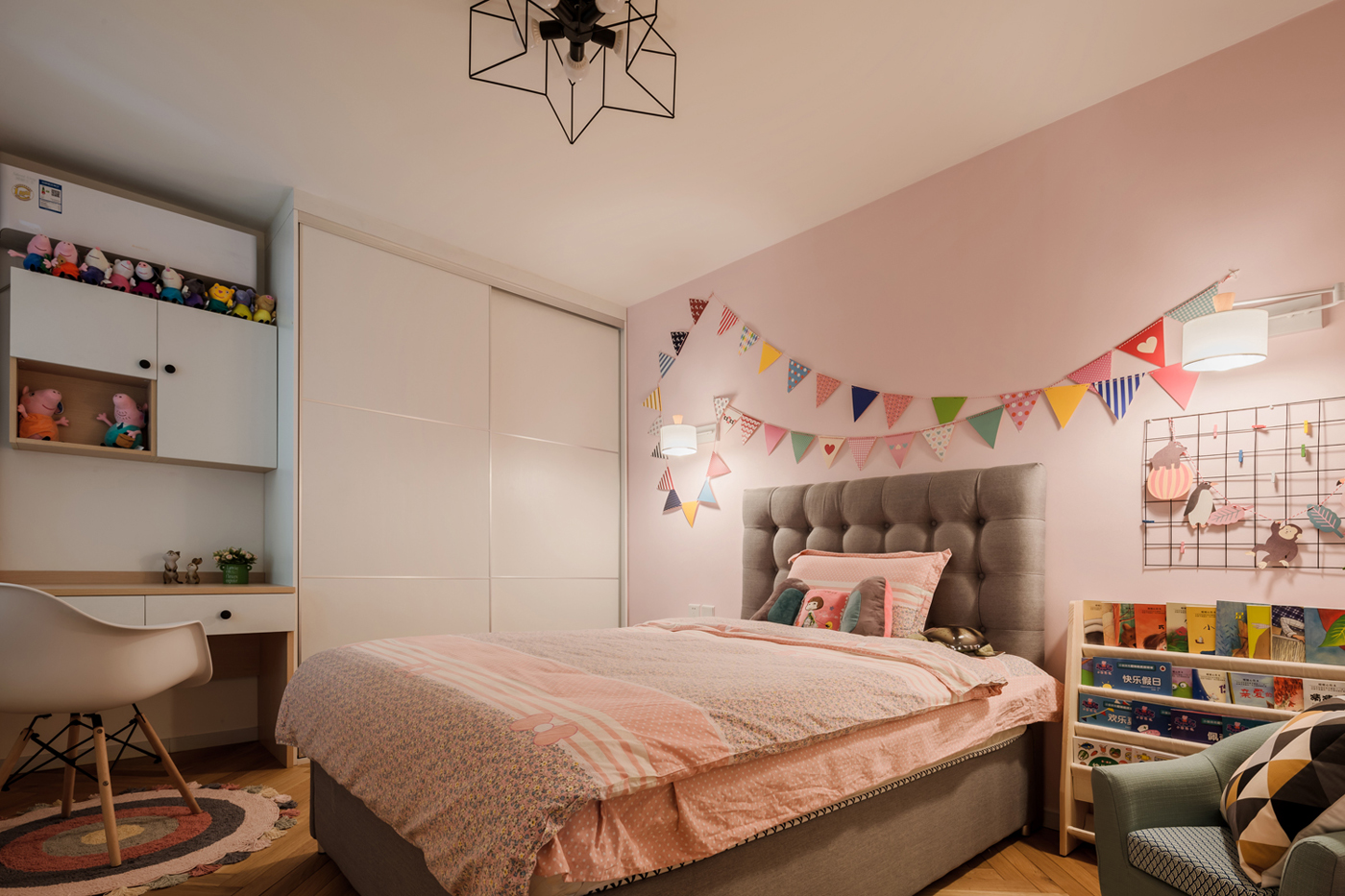 北欧风格二居室儿童房装修效果图