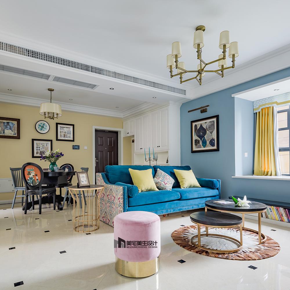 美式风格三居装修效果图