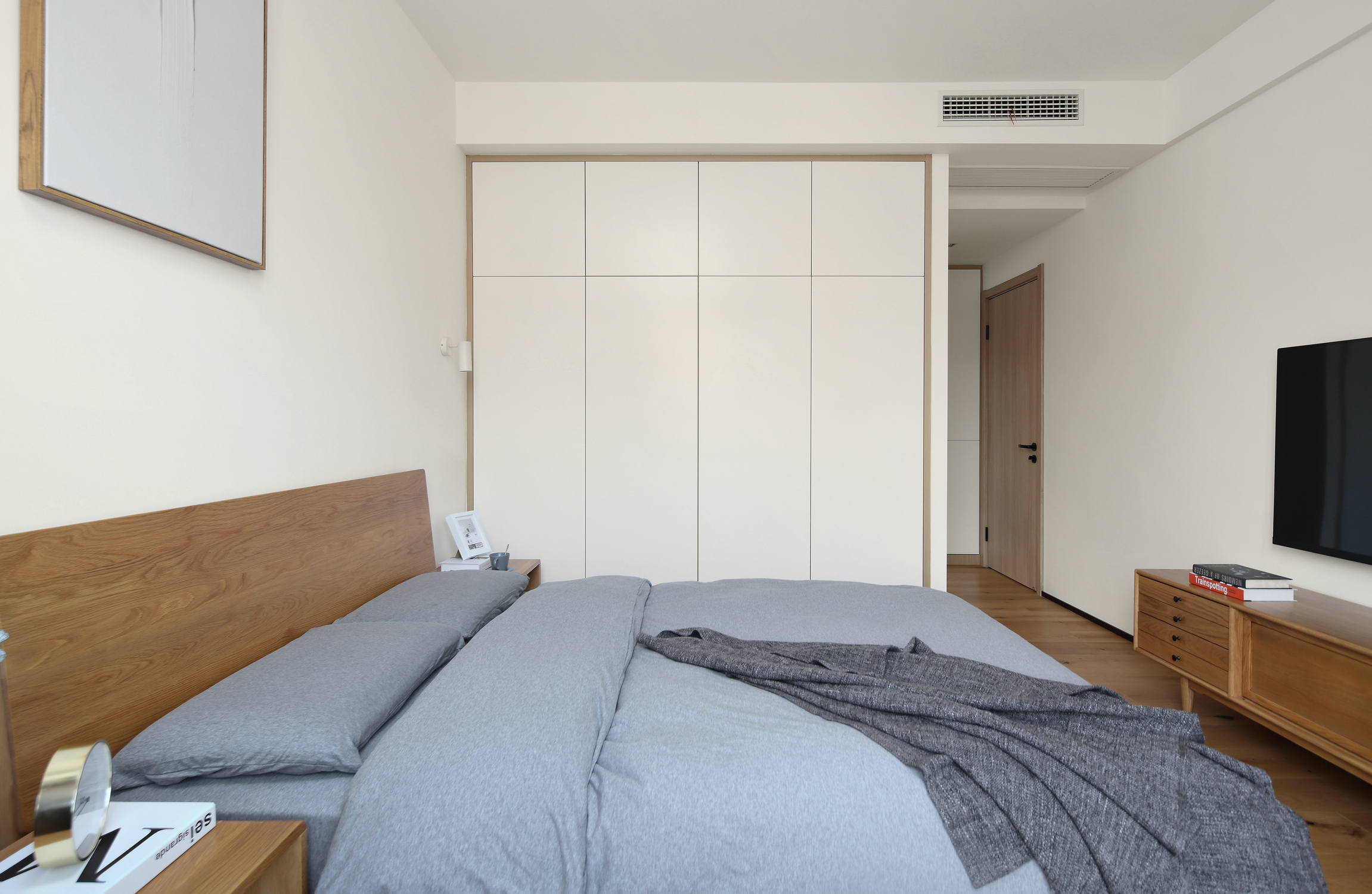 北欧日式三居卧室装修效果图