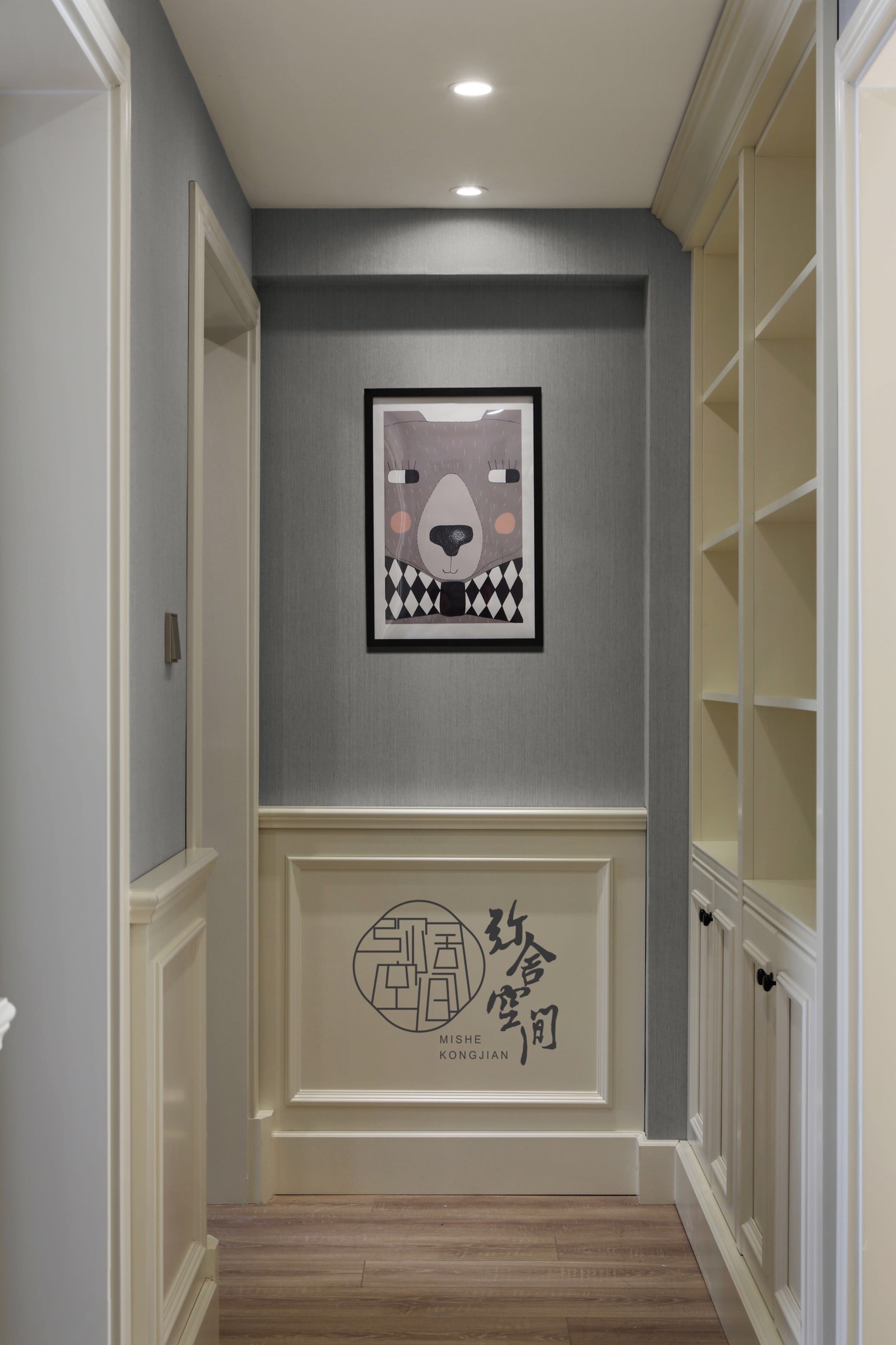 美式风格三居室走廊装修效果图