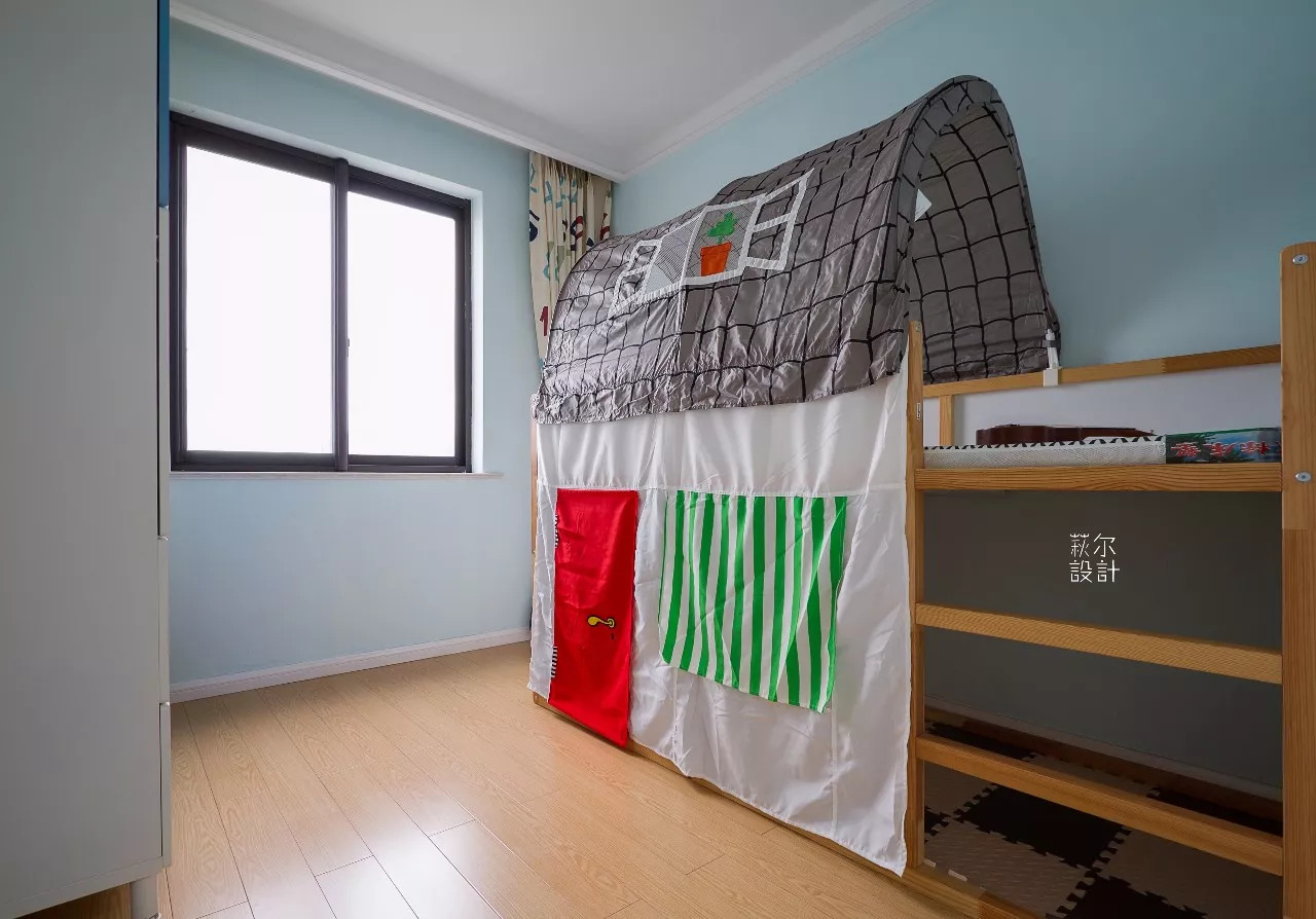 现代北欧三居儿童房装修效果图