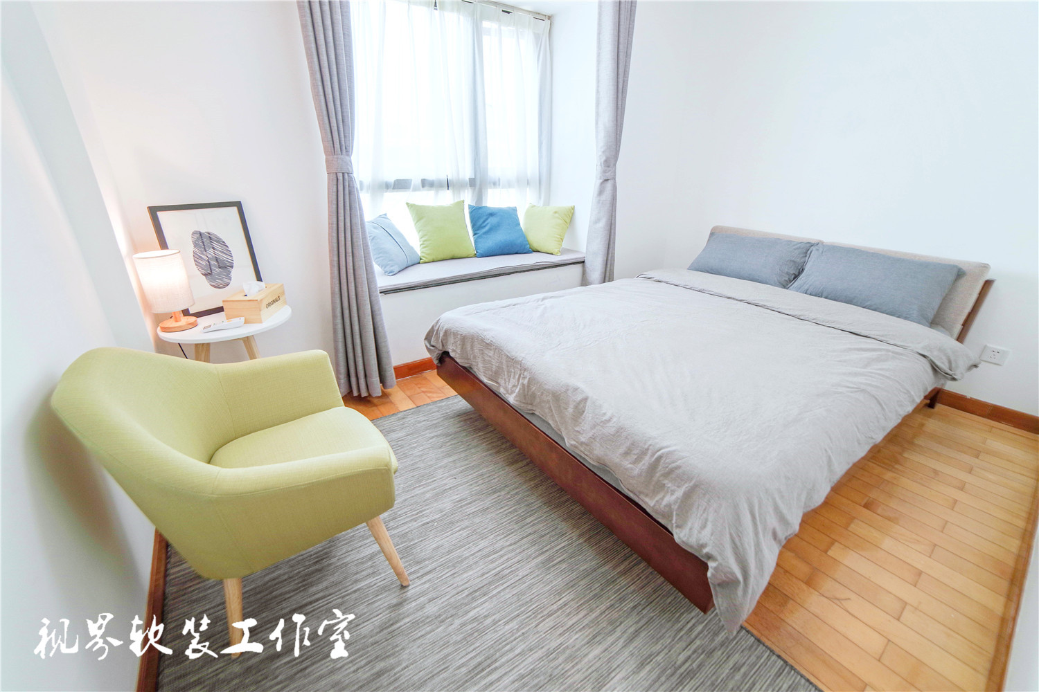 日式风格三居卧室装修效果图